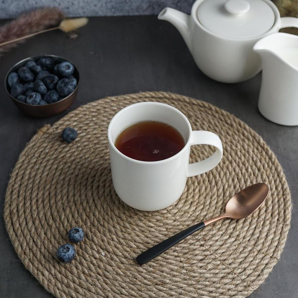 Кружка 350 мл белая d 8,3 см h9,2 см   Noble [6]