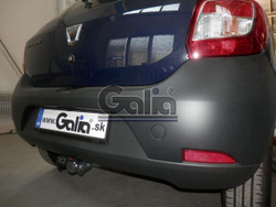 Фаркоп оцинкованный Galia D044A для Renault Sandero 2014-, Renault Sandero Stepway 2014-(паспорт и сертификат в комплекте)(без электрики)