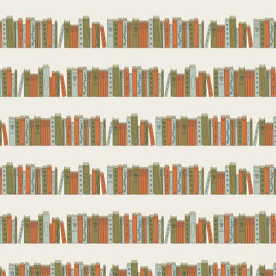 Книги на книжных полках