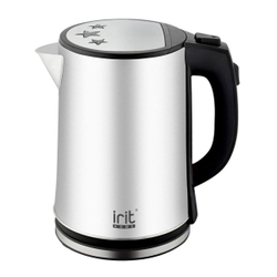 Чайник электрический Irit, IR-1356, 1.8 л, 1500 Вт, ск нагр элем, металл