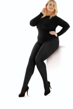 Плотные колготки Pretty Polly Curves Plush Opaque Tights (Размер: 4X) (Цвет: фиолетовый)