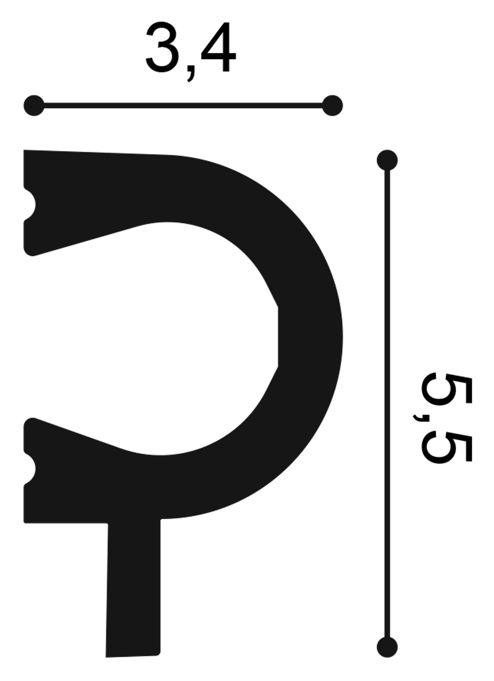Молдинг PX169