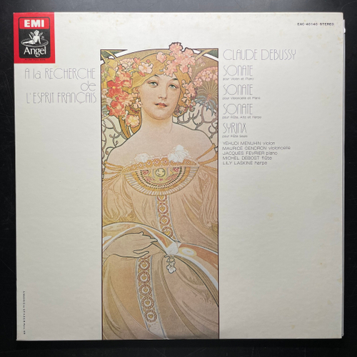 Дебюсси - Соната для скрипки и фортепиано / Соната для виолончели и фортепиано / Соната для флейты, альта и арфы / Сиринкс для флейты (Япония)