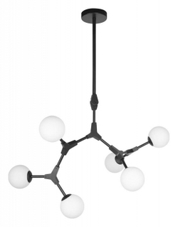 Люстра на штанге Loft it 10191/6 Black