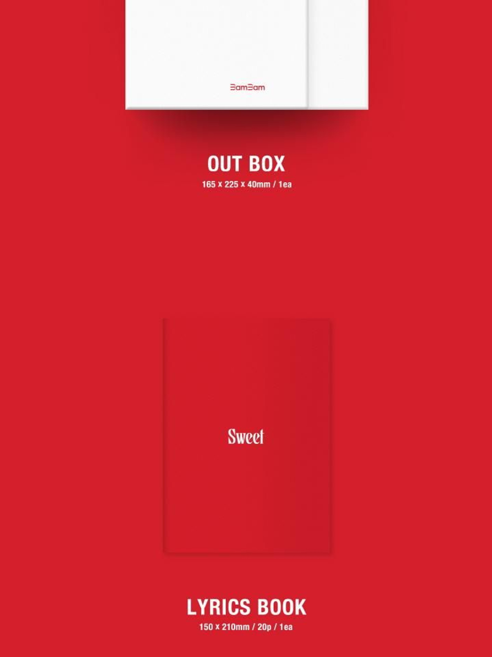 Альбом BAMBAM - Sour & Sweet 1st Album SWEET Version