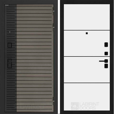 Входная дверь Бункер BN-15 - 25 Белый софт