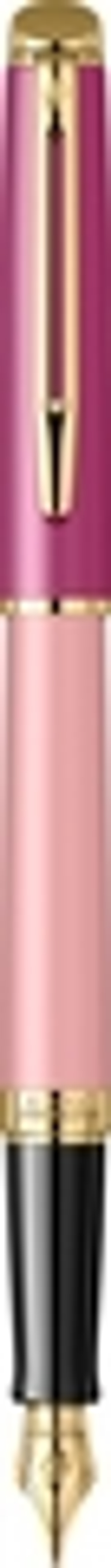 Перьевая ручка Waterman Hemisphere Colour Blocking  Pink GT F сталь нержавеющая/позолота F син. черн. в подарочной коробке