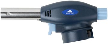 Горелка газовая на цанговый баллон, пласт.корпус, с пьезоподжигом, сопло 19 мм