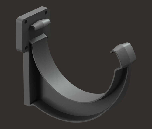 Döcke LUX Кронштейн желоба (Графит)