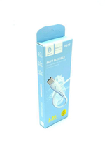 Кабель DENMEN D07T USB-Type-C 2.4A 1м Silicone Blue