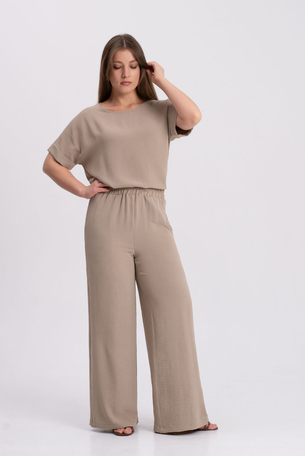 Блузка женская 4581з, хумус #30Хум094581з