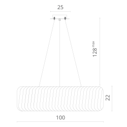 Люстра подвесная Divinare Megan 7568/18 SP-12