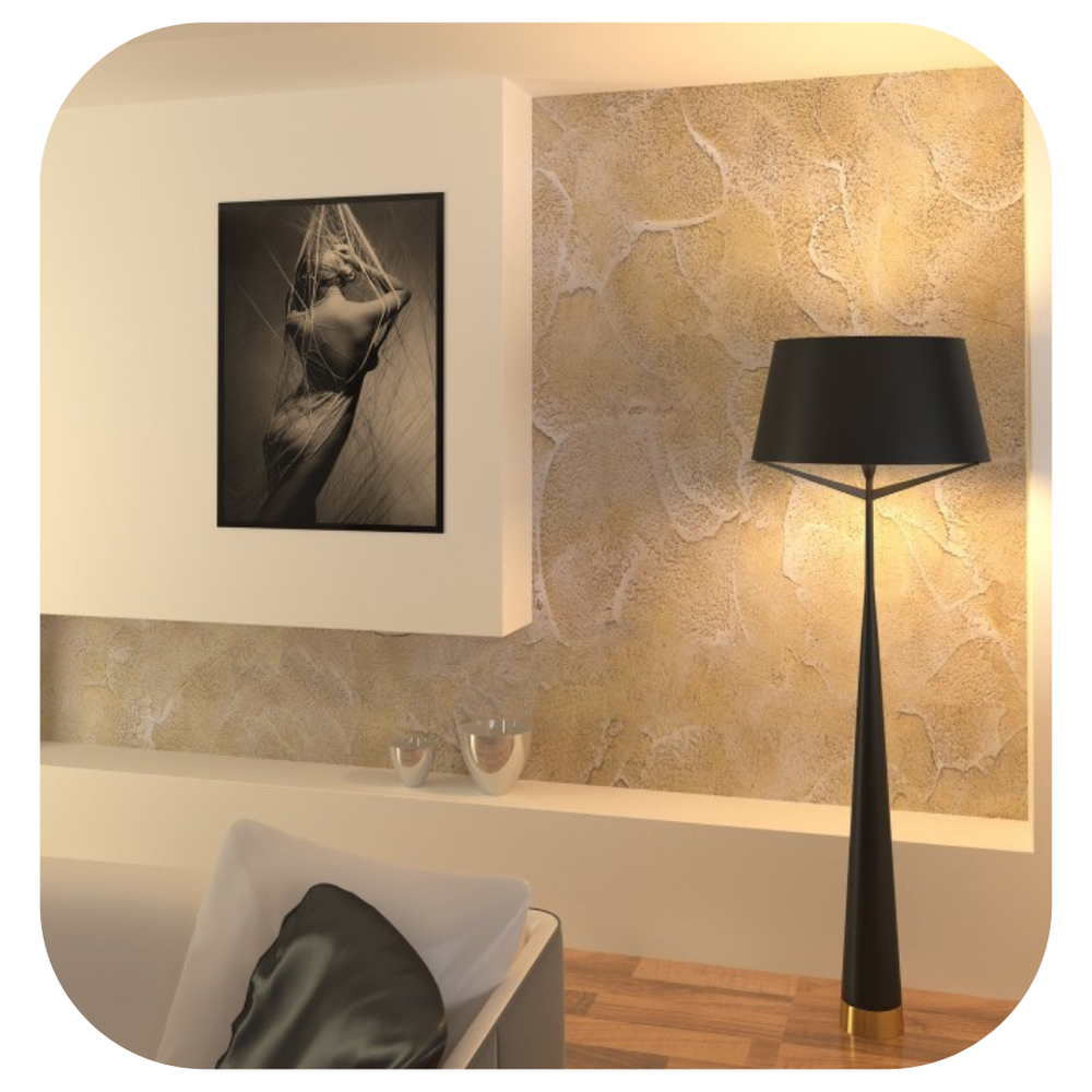 Штукатурка декоративная VGT Gallery Барельеф фактурная с волокнами целлюлозы 6 кг