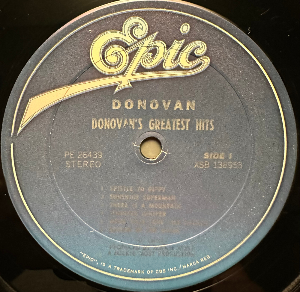 Donovan - Donovan's Greatest Hits (США 1979г.)