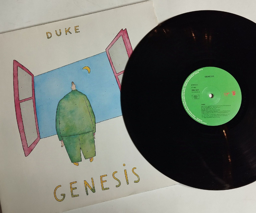 Винтажная виниловая пластинка LP Genesis Duke (Germany 1985)