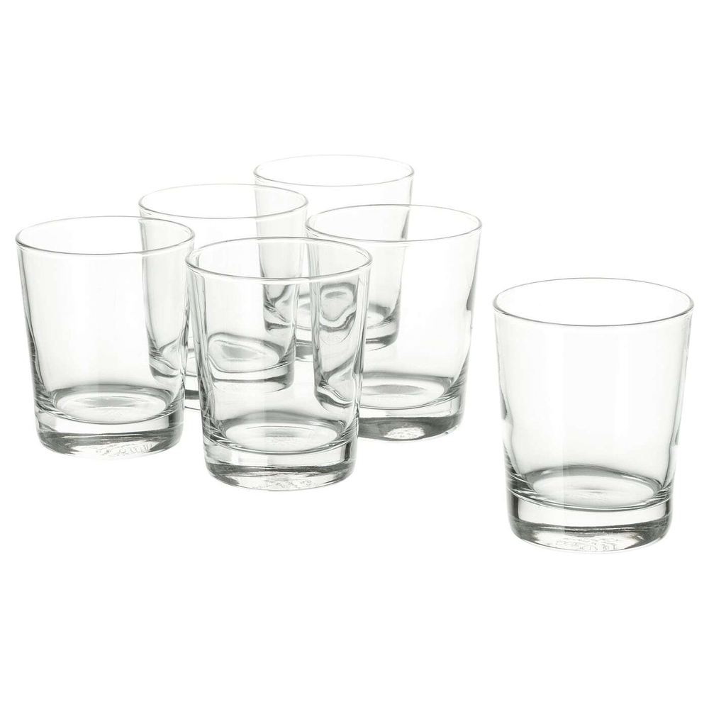 IKEA GODIS  (ИКЕА ГОДИС)  -  Стакан, прозрачное стекло, 23 кл