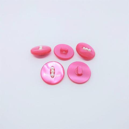 Пуговицы №19/19, на ножке, 20мм, цв.розовый (CB 3353)