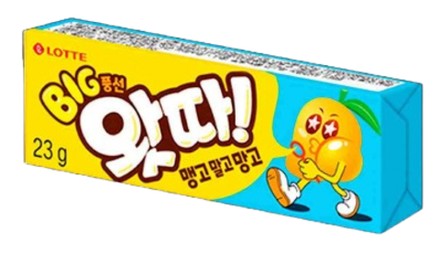 Жевательная резинка Lotte Whatta Mango