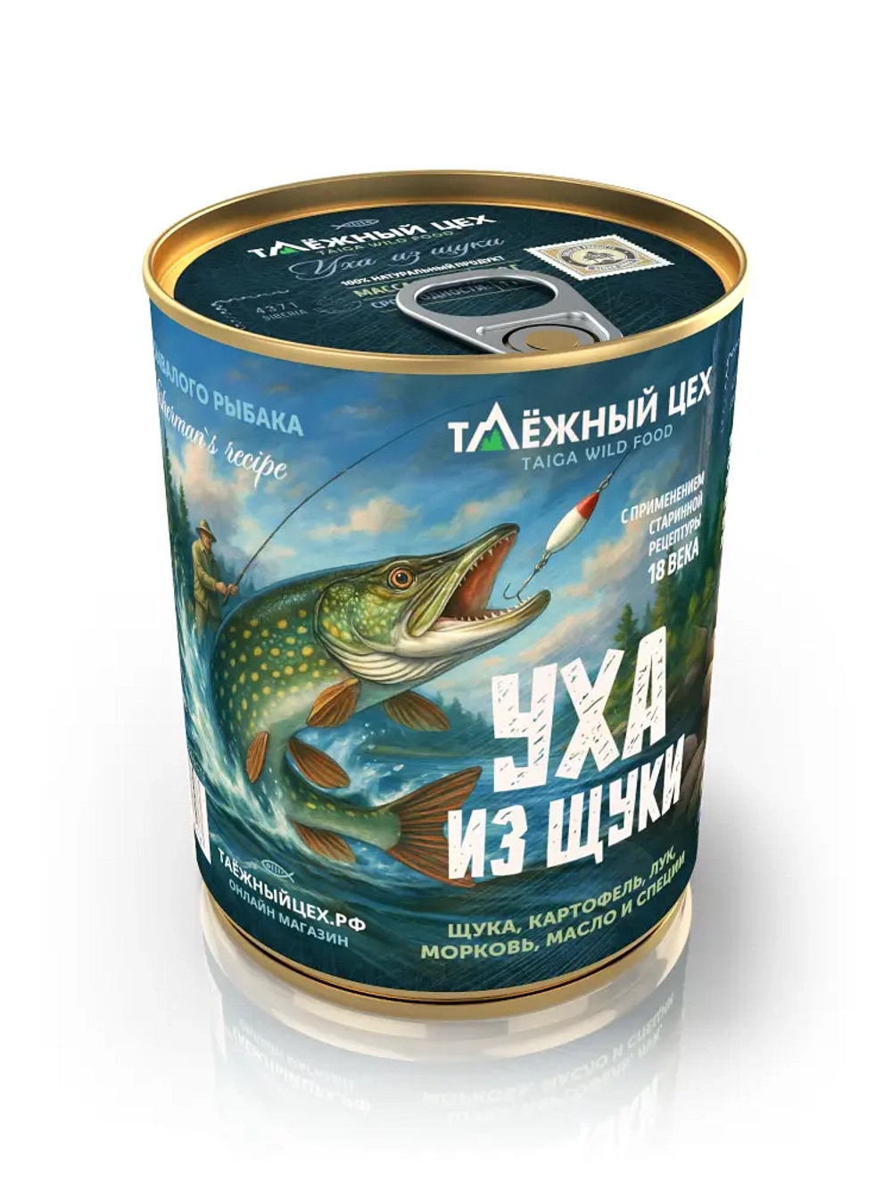 Уха из щуки ТАЁЖНЫЙ ЦЕХ 340 г
