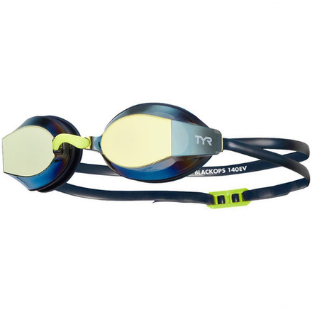 Очки для плавания TYR Blackops 140 EV Racing Mirrored LGBKOPM-759, зеркальные линзы, FINA Approved
