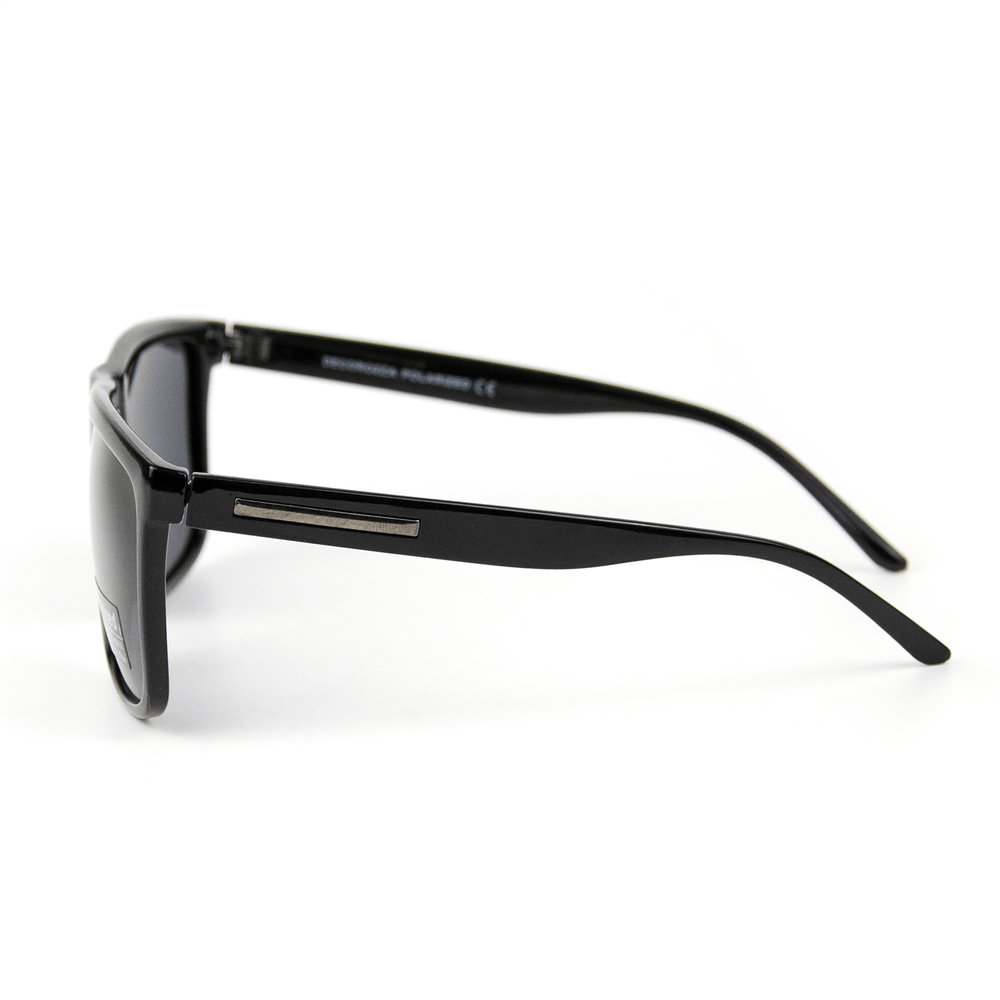 Очки солнцезащитные поляризационные DP1014, Черные (глянцевая оправа)