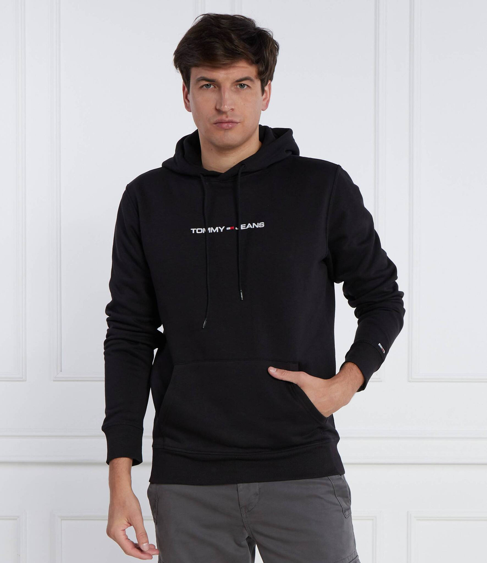 Худи LINEAR Tommy Jeans - черный(DM0DM18130)