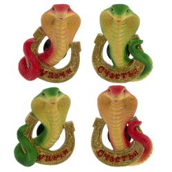GAEM Магнит "Змея", L5 W2,5 H7 см, 4в.
