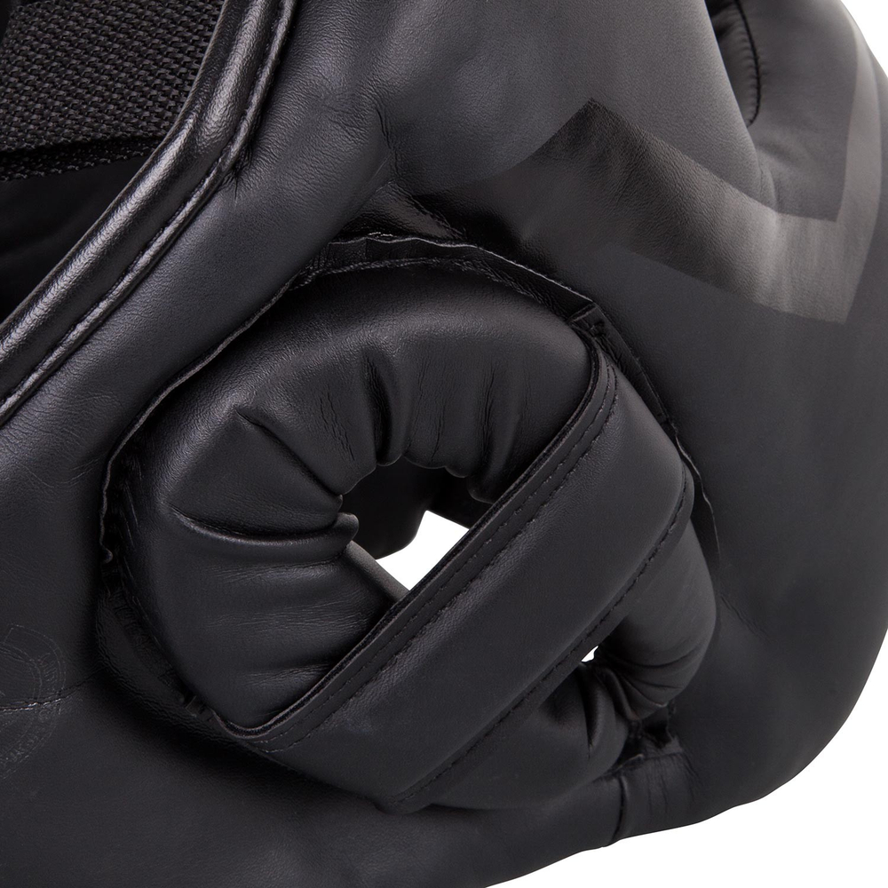 Шлем боксерский Venum Elite Iron Neo Black