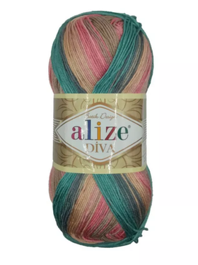 Пряжа Diva Batik 7399