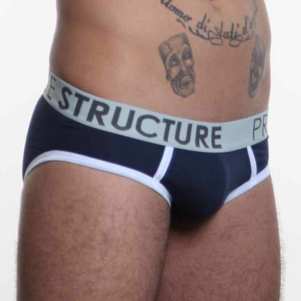 Мужские трусы слипы Private Structure Spectrum Low Rise Brief Navy PST0015