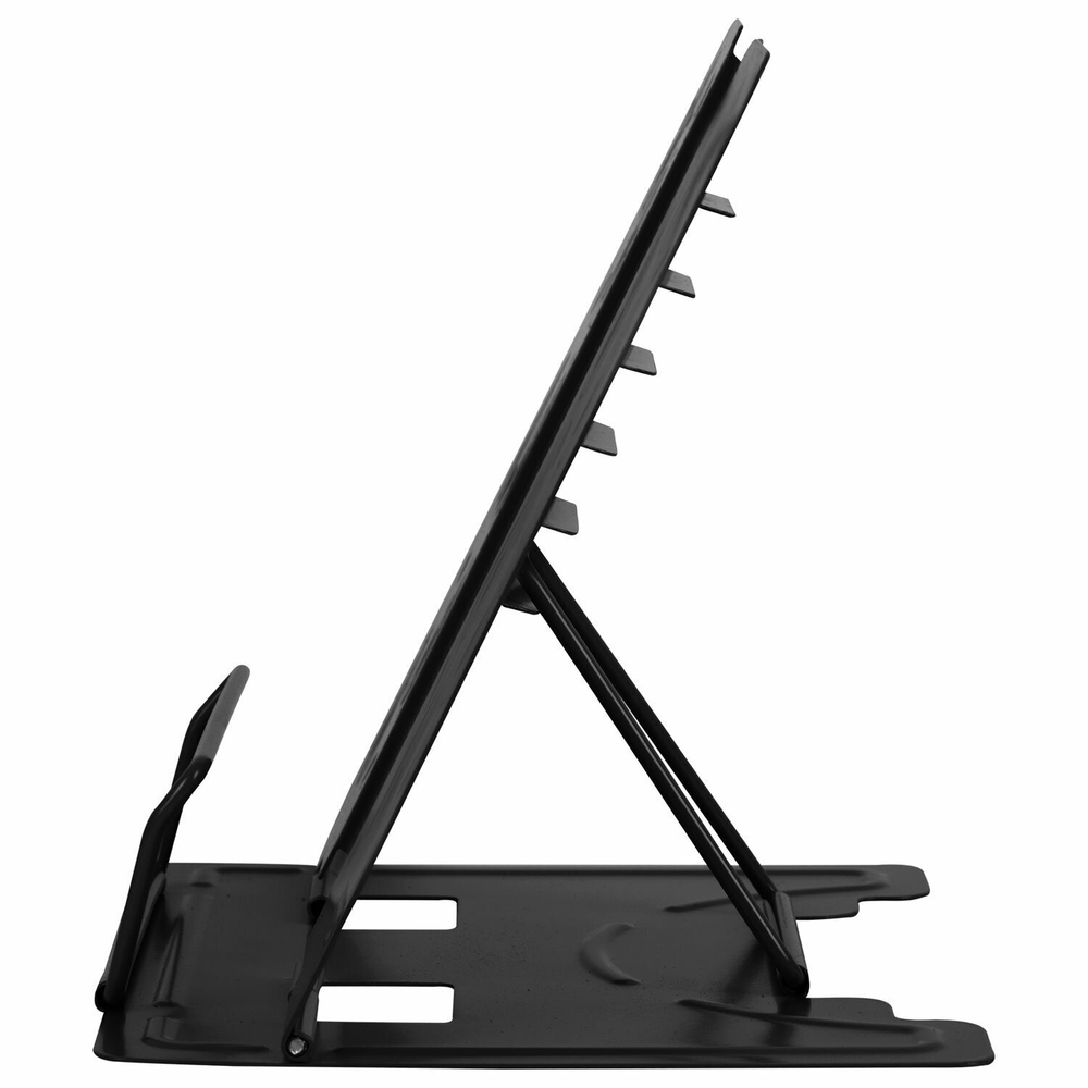 Подставка для книг и учебников BRAUBERG Black регулируемый наклон металл (2 штуки в упаковке)