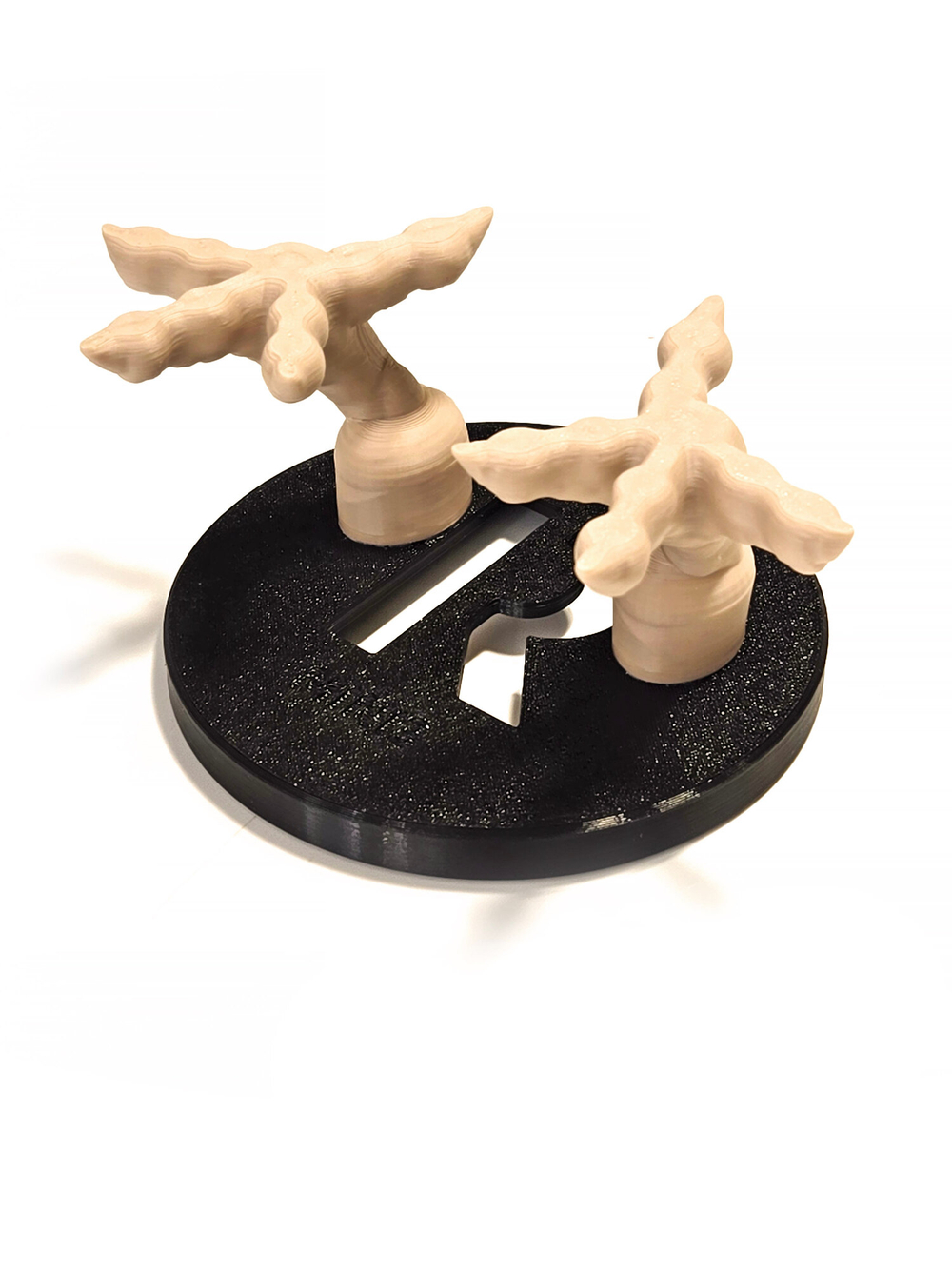 Шуточная подставка для Яндекс станции мини3 и мини3 Про (Яндекс-Алиса) 3D печать, черная