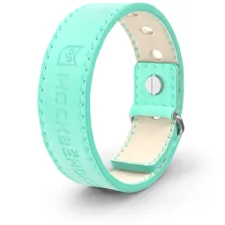 Кожаный браслет Москвёнок STYLE мятный (проход + питание)