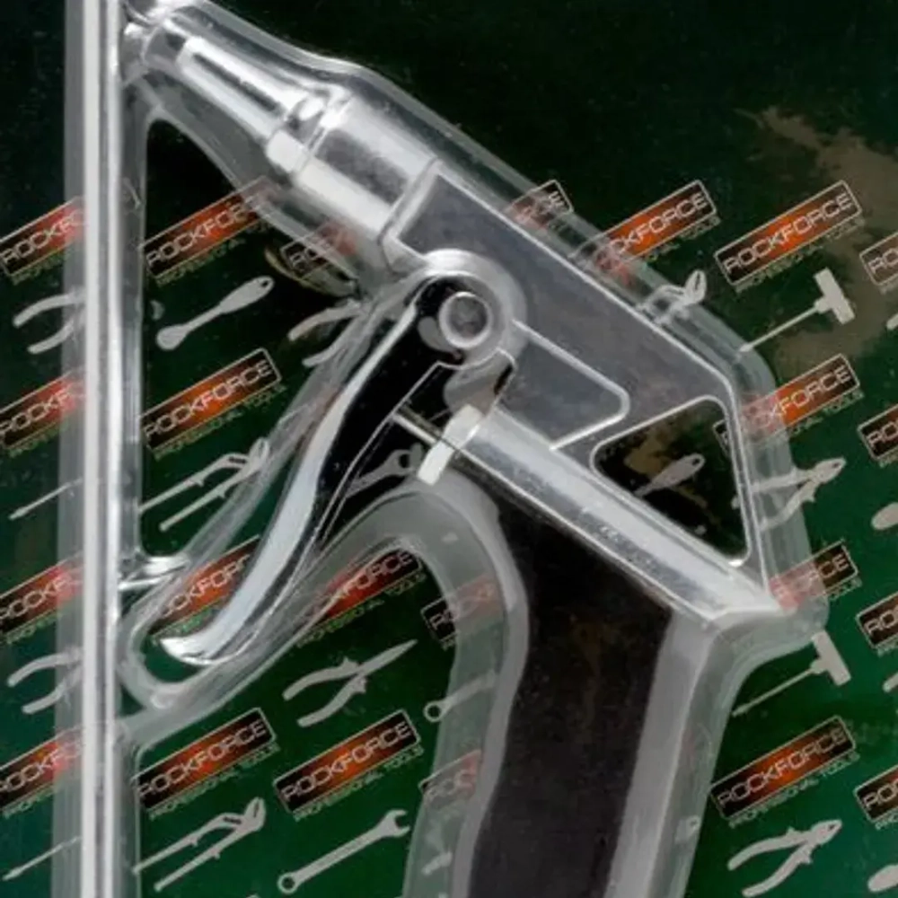 Пистолет обдувочный (сопла:25мм, 130мм), в блистере RockForce##Rock FORCE RF-2373