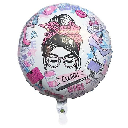 Шар фольгированный "Сияй!"