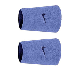 Теннисные напульсники Nike Swoosh Double Wide Reversible 2P - violet/navy