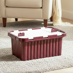 Ящик для хранения со створками "Cплит" 10л, цвет микс