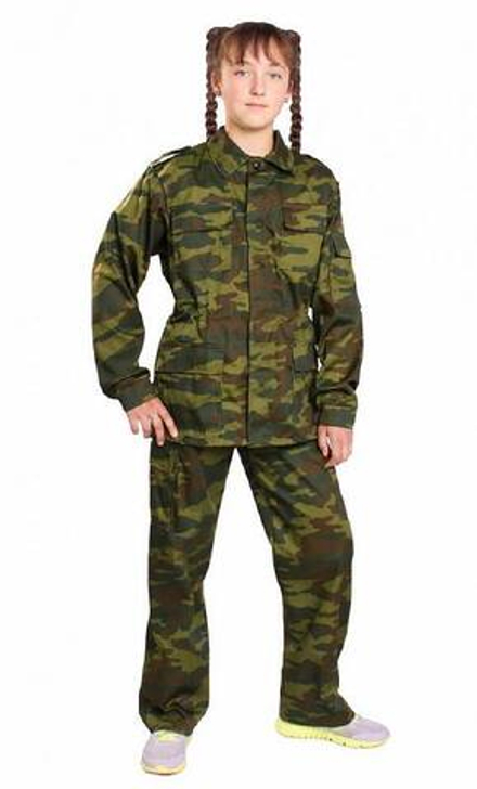 Костюм детский военно-полевой Флора