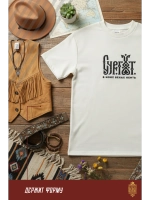 Футболка с вышивкой оверсайз Сургут