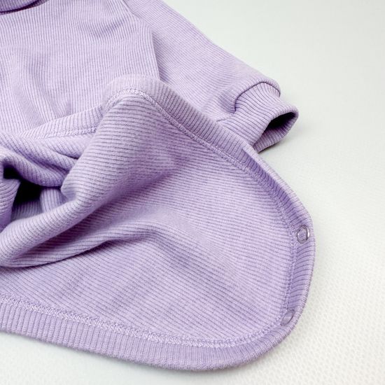 Боди-водолазка из кашкорсе, Лаванда