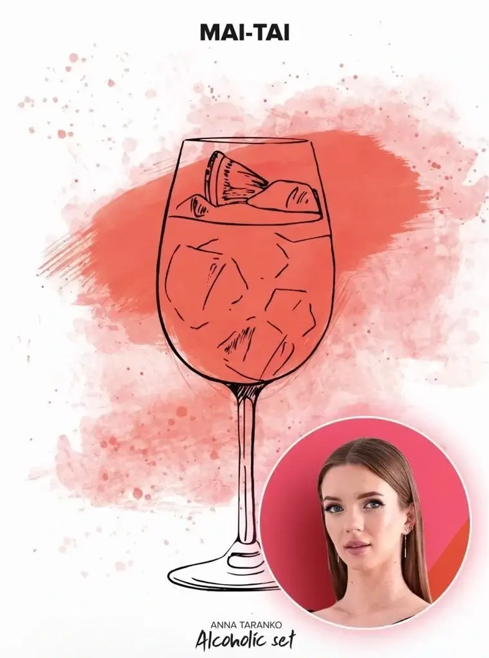 ПИГМЕНТ ДЛЯ ГУБ MAI-TAI (ALCOHOLIC SET) 5мл
