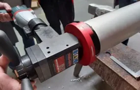 Комбинированная борфреза Karnasch конус 60° + цилиндр