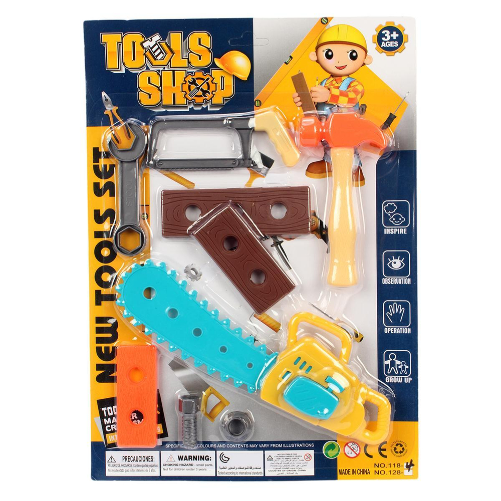 Набор инструментов, блистер 118-4