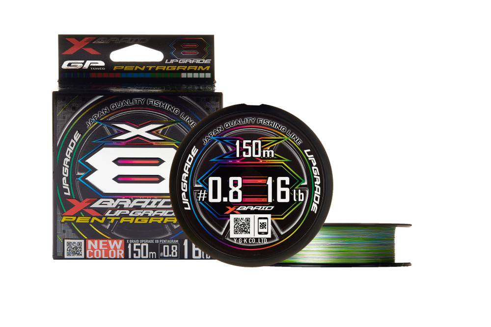 Плетенка X-BRAID UPGRADE PENTAGRAM X8 150 м Плетенка X-BRAID UPGRADE PENTAGRAM X8 150 м