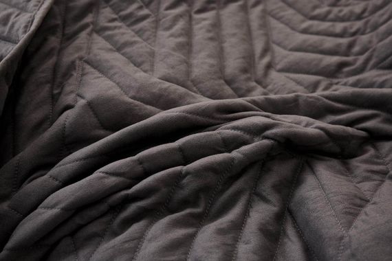 Мориц (антрацит) Покрывало 230х250