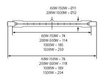 Лампа галогенная r7s 150w KANLUX J 78MM