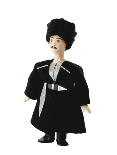 Кукла-подвеска сувенирная Кабардинец.