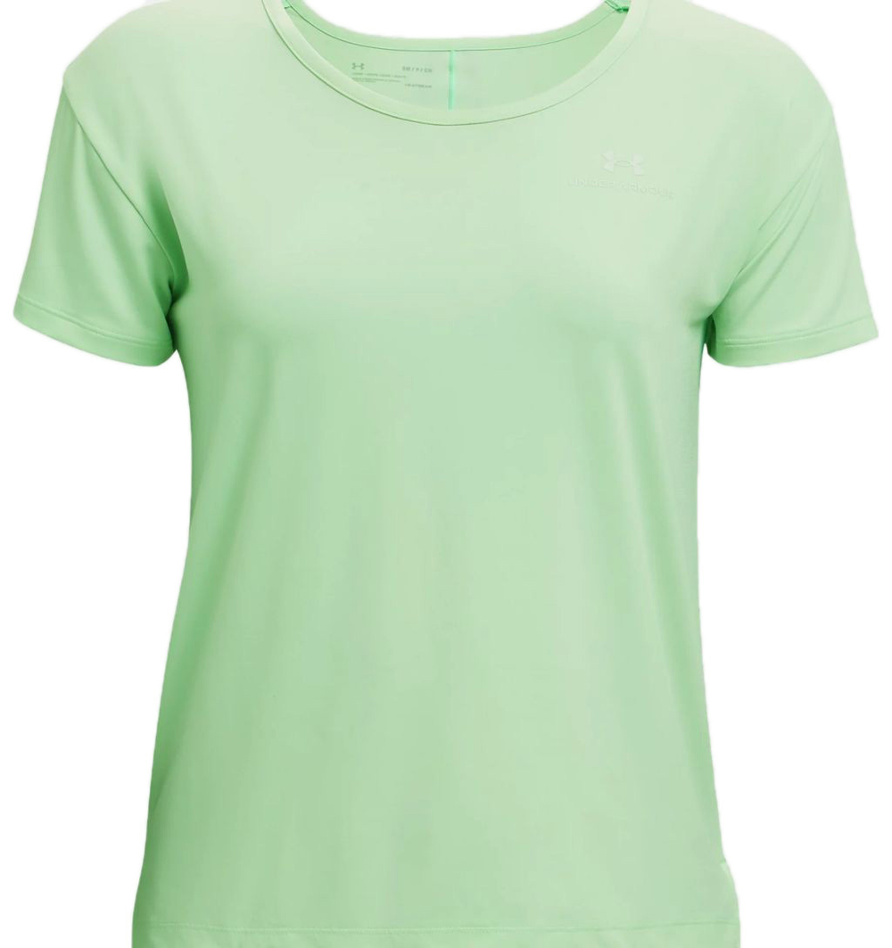Женская теннисная футболка Under Armour Rush Energy Core W - зеленый