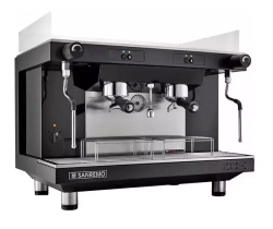 Sanremo Zoe SAP Tall  2 GR, двухгрупповая полуавтоматическая кофемашина, выс. гр, черная
