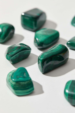 Малахит галтовка